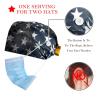 2-Pc,Bouffant Nurse Hats,Scrub Cap Adjustable Scrub Hats with Sweatband,American and German Flags view 2