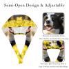 2-Pc,Bouffant Nurse Hats,Scrub Cap Adjustable Scrub Hats with Sweatband,Border Collie Dog Outdoors view 3