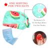 2-Pc,Bouffant Nurse Hats,Scrub Cap Adjustable Scrub Hats with Sweatband,Watermelon Fruit Polka Dots view 2