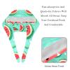 2-Pc,Bouffant Nurse Hats,Scrub Cap Adjustable Scrub Hats with Sweatband,Watermelon Fruit Polka Dots view 4