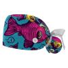 YTYVAGT 2-Pc,Gourd-Shaped Working Cap,Fisherman Hat with Buttons and Cotton Sweatband,Colored Abstract Fishes view 1