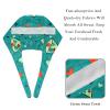 2-Pc,Bouffant Nurse Hats,Scrub Cap Adjustable Scrub Hats with Sweatband,Fruit Cocktail Glass view 4