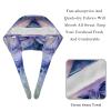 2-Pc,Bouffant Nurse Hats,Scrub Cap Adjustable Scrub Hats with Sweatband,Purple Lotus Watercolor Dragonfly view 4