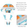 2-Pc,Bouffant Nurse Hats,Scrub Cap Adjustable Scrub Hats with Sweatband,Colorful Cats Paw view 4