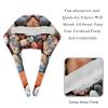 2-Pc,Bouffant Nurse Hats,Scrub Cap Adjustable Scrub Hats with Sweatband,Beach Colorful Stones view 4