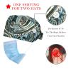 2-Pc,Bouffant Nurse Hats,Scrub Cap Adjustable Scrub Hats with Sweatband,Abstract Retro Cashew Flower Paisley view 2