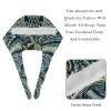 2-Pc,Bouffant Nurse Hats,Scrub Cap Adjustable Scrub Hats with Sweatband,Abstract Retro Cashew Flower Paisley view 4