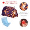 2-Pc,Bouffant Nurse Hats,Scrub Cap Adjustable Scrub Hats with Sweatband,Art Pattern Flower Mandala view 2