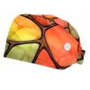 2-Pc,Bouffant Nurse Hats,Scrub Cap Adjustable Scrub Hats with Sweatband,Bright Pattern Colorful Giraffe view 1