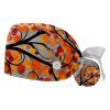 2-Pc,Gourd-Shaped Working Cap,Fisherman Hat with Buttons and Cotton Sweatband,Abstract Autumn Tree Leaf view 1
