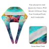 2-Pc,Bouffant Nurse Hats,Scrub Cap Adjustable Scrub Hats with Sweatband,Amazing Galaxy Stars Nebula Space view 4