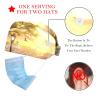 2-Pc,Bouffant Nurse Hats,Scrub Cap Adjustable Scrub Hats with Sweatband,Eiffel Tower Sunset Paris view 2