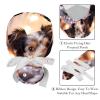 2-Pc,Gourd-Shaped Working Cap,Fisherman Hat with Buttons and Cotton Sweatband,Dog Animal Puppy Pattern view 4