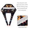 2-Pc,Bouffant Nurse Hats,Scrub Cap Adjustable Scrub Hats with Sweatband,Cat Skull Bird Flowers view 4