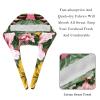2-Pc,Bouffant Nurse Hats,Scrub Cap Adjustable Scrub Hats with Sweatband,Flowers Floral and Leaves view 4