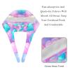2-Pc,Bouffant Nurse Hats,Scrub Cap Adjustable Scrub Hats with Sweatband,Watercolor Gradient Color Hearts view 4