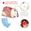 2-Pc,Bouffant Nurse Hats,Scrub Cap Adjustable Scrub Hats with Sweatband,Birds Flying Around Heart view 2