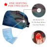 2-Pc,Bouffant Nurse Hats,Scrub Cap Adjustable Scrub Hats with Sweatband,Sea World Fish Shark view 2