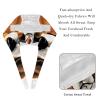 2-Pc,Bouffant Nurse Hats,Scrub Cap Adjustable Scrub Hats with Sweatband,Dog Beagle Cartoon Dog view 4