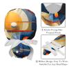 2-Pc,Gourd-Shaped Working Cap,Fisherman Hat with Buttons and Cotton Sweatband,Art Abstract Painting view 4