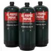 Propane Replacement Fuel Cylinders 16 oz Camping 5-Pack - Factory Prefilled & Ready to Use view 2