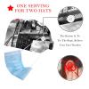 2-Pc,Bouffant Nurse Hats,Scrub Cap Adjustable Scrub Hats with Sweatband,Building Bridge British Flag view 2