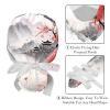2-Pc,Gourd-Shaped Working Cap,Fisherman Hat with Buttons and Cotton Sweatband,Cherry Blossom Mountain River view 4