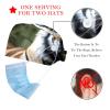 2-Pc,Bouffant Nurse Hats,Scrub Cap Adjustable Scrub Hats with Sweatband,Zoo Animal Portrait Tiger view 2