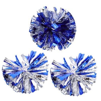 KOMBIUDA 3pcs Cheer Pompoms for Sports Events Handheld Props and -catching for Cheerleading and Dance Teams
