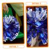 KOMBIUDA 3pcs Cheer Pompoms for Sports Events Handheld Props and -catching for Cheerleading and Dance Teams view 2