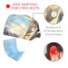 2-Pc,Bouffant Nurse Hats,Scrub Cap Adjustable Scrub Hats with Sweatband,Sea Landscape Sailboat view 2