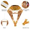 Nursing Hats,Working Cap with Buttons and Cotton Sweatband,Autumn Golden Retriever Leaves view 4