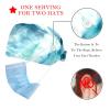 2-Pc,Bouffant Nurse Hats,Scrub Cap Adjustable Scrub Hats with Sweatband,Sea Scenery Ocean Wave view 2
