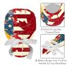 2-Pc,Gourd-Shaped Working Cap,Fisherman Hat with Buttons and Cotton Sweatband,Canada Flag of The United States view 4