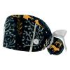 2-Pc,Gourd-Shaped Working Cap,Fisherman Hat with Buttons and Cotton Sweatband,Cartoon an Animal Tree view 1