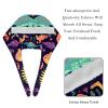 2-Pc,Bouffant Nurse Hats,Scrub Cap Adjustable Scrub Hats with Sweatband,Colorful Cartoon Dinosaurs view 4