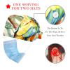 2-Pc,Bouffant Nurse Hats,Scrub Cap Adjustable Scrub Hats with Sweatband,Wood Leaves Flowers and Birds view 2
