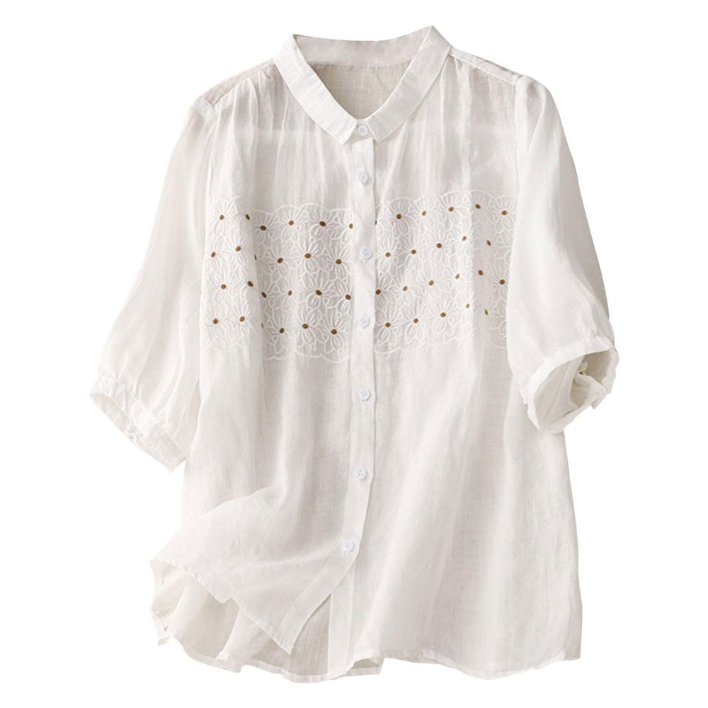 Deals of The Day Spring Tops for Women 2023 Trendy Clearance Pale Blue Dot Plus Size Long Sleeve Tshirts Womens Western Wear Clothing Womens Half Sleeve Tops Amazon Warehouse Deals
