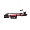 KOMBIUDA Portable Aluminum Alloy Bike Pump High Volume Floor Pump for Road Mountain Bikes Lightweight and Multi-Valve Compatible for Tires Balls and Inflatable Toys Red view 1