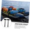 SUPVOX 2pcs Adjustable Canoe Tie Down Straps Heavy-Duty Fixing Cord for of Kayaks and Canoes Anchoring for Vehicles for Watercraft Hauling view 4