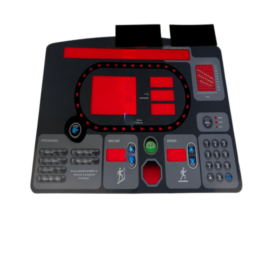 7532 7632 7600 Treadmill Button Panel Control Membrane Switch