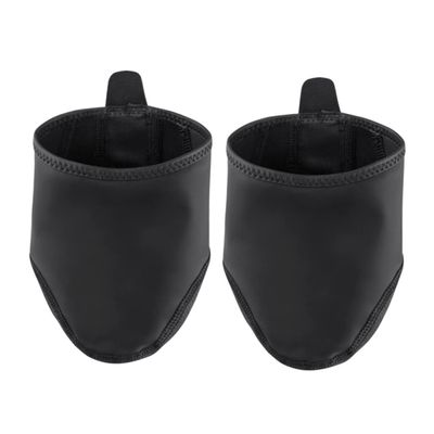 BESPORTBLE 1pair Warm Windproof Cycling Shoe Covers Xs-s Overshoes for Design for Black