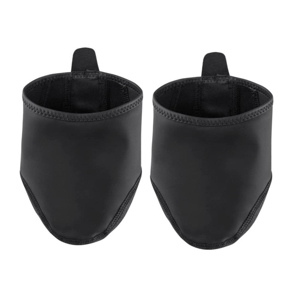 BESPORTBLE 1pair Warm Windproof Cycling Shoe Covers Xs-s Overshoes for Design for Black