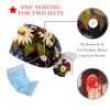 2-Pc,Nurse Scrub Caps,Scrub Hats with Buttons and Cotton Sweatband,Blue Water Sea Ocea view 3