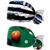 2-Pc,Nurse Scrub Caps,Scrub Hats with Buttons and Cotton Sweatband,American Blue Line Flag view 1