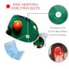 2-Pc,Nurse Scrub Caps,Scrub Hats with Buttons and Cotton Sweatband,American Blue Line Flag view 3