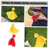 SUPVOX 10pcs Portable Soccer Penalty Flags Lightweight Referee Tossing Flags for Football Includes Red for and Accurate Calls view 4