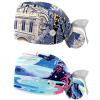 2-Pc,Gourd-Shaped Working Cap,Fisherman Hat with Buttons and Cotton Sweatband,Architecture City Winter Paris view 1