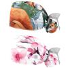 2-Pc,Gourd-Shaped Working Cap,Fisherman Hat with Buttons and Cotton Sweatband,Forest Cartoon Fox view 1