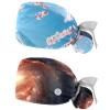 2-Pc,Working Hat,Nursing Hat,Surgical Surgery Hats,Bouffant Tie Back Hats,Fuji Mountain Cherry Blossoms